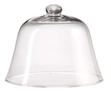 Glasglocke 26.7cm H: 22cm