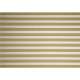 Tischset 33x46cm gold gestreift, geflochten