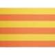 Tischset 33x46cm, orange/gelb gestreift