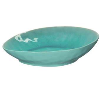 la Plage Pastateller 25x23cm H: 6cm Turquoise