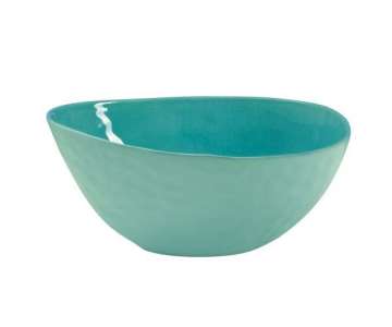  la Plage Schale 35.2x26cm H: 16cm Turquoise