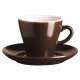 Caff ti amo Espressotasse mit Unterer 0.07 lt. braun