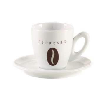 Caff ti amo Espressotasse mit Unterer 0.07 lt. Decor