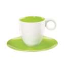Colour it Espressotasse 0.06 lt. mit Unterer kiwi