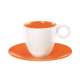 Colour it Espressotasse 0.06 lt. mit Unterer orange