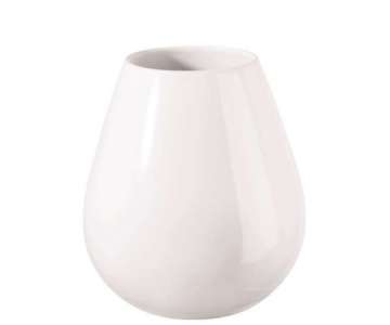 Ease Vase weiss  9cm H: 18cm