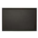 Geometric Holztablett 24.5x32.5cm H: 3.2cm schwarz