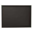 Geometric Holztablett 35x52cm H: 4.5cm schwarz