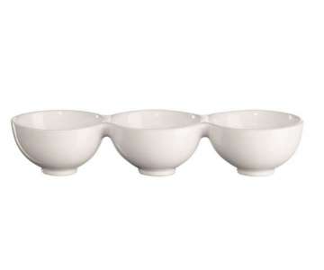 Grande 3er Schale 10.5cm H: 6cm L: 32cm im GK