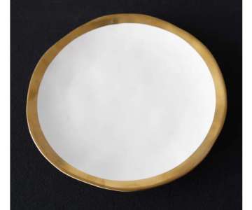 Jadore Essteller 25.5cm, wei m. golddekor