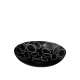 Loops Schale schwarz 40cm H: 9cm