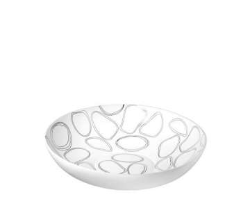 Loops Schale wei 40cm H: 9cm