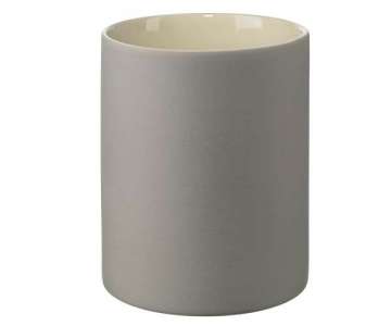Noma Vase 15.5cm H: 19cm light grey