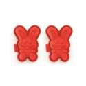 Backform mini 2 Hasen, rot