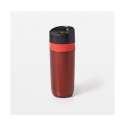 Travel Mug doppelwandig, rot, 0.45 lt (neu)
