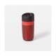 Single Travel Mug doppelwandig, rot, 0.28 lt (neu)