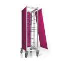 Verkleidung 3-seitig fr TAW 2x10 KN, Brombeere