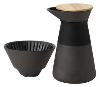 Theo Kaffeezubereiter, 14x18.5 cm, 0.6 l, schwarz
