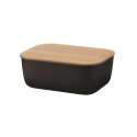 Box-It Butterkasten mit Deckel, 15.2x11.5x6.5 cm, schwarz