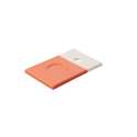 Color Lab Tablett rechteckig, 14x9x0.8 cm, orange