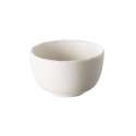 Mini Schssel 8 cl,  7.5 cm, H: 4.5 cm, Schiefer-Stil, weis