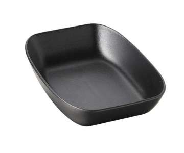 Rechteckige Auflaufform, 20.7x14.4x4.8, Gusseisen-Optik