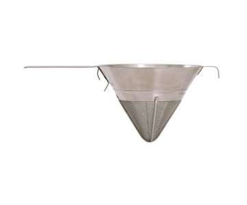 Spitzsieb 20cm mit Netz, verstrkt