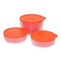 M-Cuisine MW cool-touch Schssel 3-er Set, orange