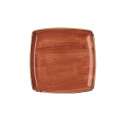 Stonecast Orange Platte quadratisch 26.8x26.8cm