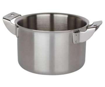 Mini Kochtopf hoch 8cm mit 2 Griffen