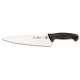 Atlantic Chef Kochmesser mit Wellenschliff 23cm schwarz