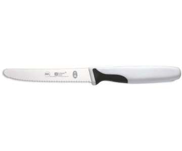 Atlantic Chef Universalmesser rundes Ende 11cm weiss