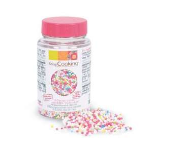 Dekozucker mini-Kugeln Multicolor