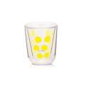 Dot Dot Espressoglas gelb, doppelwandig 7.5 cl