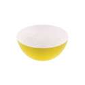 Duo Schssel Zitrone gelb/weiss 12cm