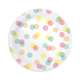 Teller Karton, 8 Stk. Confetti 23cm