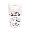Becher Karton, 8 Stk. Pirat 25cl