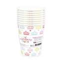 Becher Karton, 8 Stk. Prinzessin 25cl