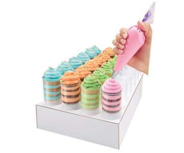 Dekorations-Stnder f. 24 Push-Up Cakes, 9x33x22 cm