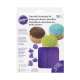 Cupcake Deko Set fr Fondant, Herzen, 14 tlg.