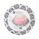 Tortenboden Damas-Look, weiss/schwarz, 30.4 cm, 3 Stk.