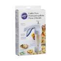Cookie Presse m. 12 Aufstzen, weiss