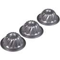 Backform Mini-Gugelhopf, 3er Set, 10 cm