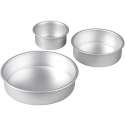 Backform Schichtkuchen 3-tlg., rund, H: 5 cm,  10/15/20 cm