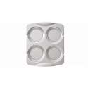 Backform 4er f. Lollipop-Cookies u. Candies (10x1 cm)