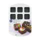 Backform 12er Cupcake quadratisch, Antihaft