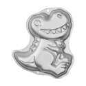 Backform Dinosaurier, 32x28x5 cm, Aluminium