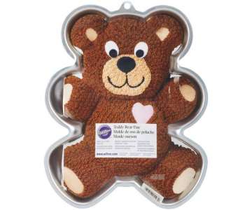 Backform Teddy, 34x31x5 cm, Aluminium
