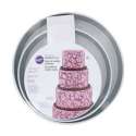 Backformen rund, 4er-Set, Aluminium, 15/20/25/30 cm