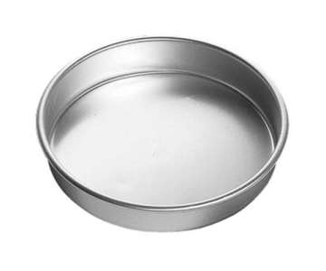 Backformen Kuchen, rund, H: 5 cm,  20 cm, Aluminium